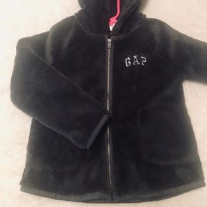 Gap Fuzzy Fleece Hoodie Jacket
